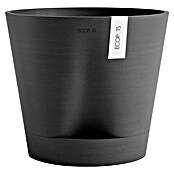 Ecopots Pflanztopf Venice 2 (Außenmaß (Ø x H): 40,2 x 35,7 cm, Kunststoff, Dunkelgrau) | BAUHAUS