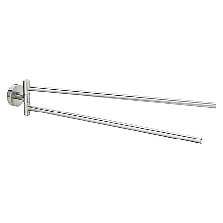 Tesa Handtuchhalter MO203 (2-armig, Edelstahl, Glänzend)