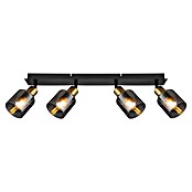 Globo Deckenstrahler Hollsy (25 W, L x B x H: 550 x 80 x 180 mm, Goldfarben, Klar, Rauchfarben, Schwarz, E14) | BAUHAUS