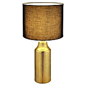 Globo Tischleuchte Elden (60 W, Goldfarben, Schwarz, E27, Ø x H: 305 x 610 mm) | BAUHAUS