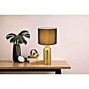Globo Tischleuchte Elden (60 W, Goldfarben, Schwarz, E27, Ø x H: 305 x 610 mm) | BAUHAUS