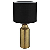 Globo Tischleuchte Elden (60 W, Goldfarben, Schwarz, E27, Ø x H: 305 x 610 mm) | BAUHAUS