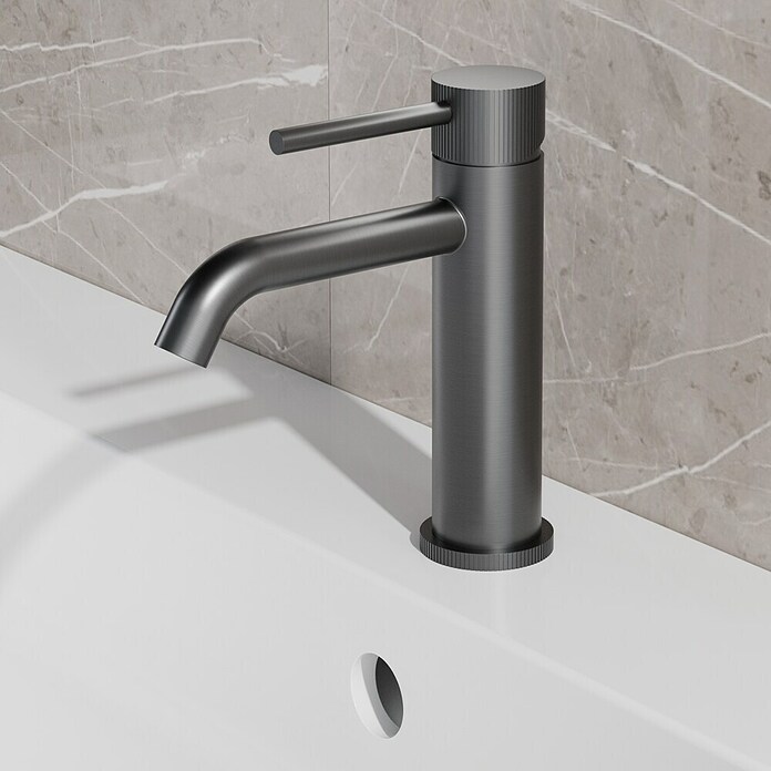 Best Design Wastafelkraan High-End Moya (Gunmetal, Mat) | BAUHAUS