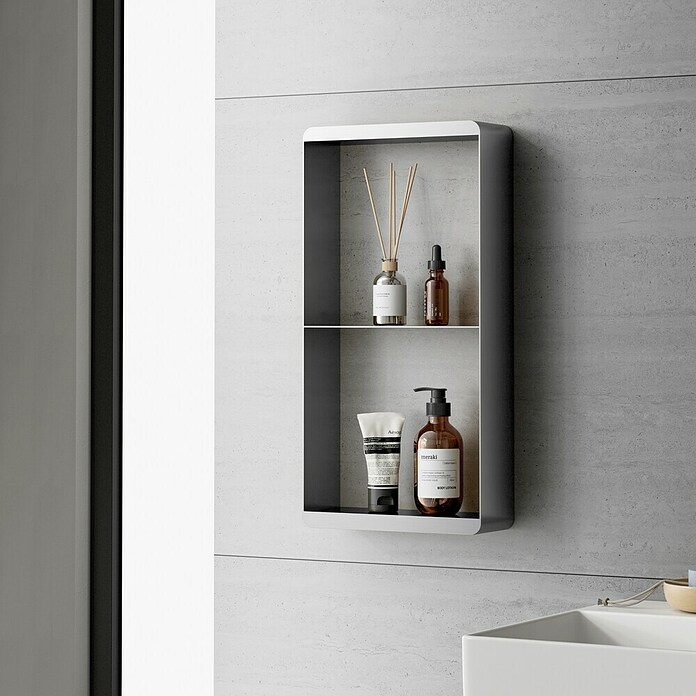 Best Design Rek voor douchewand - Ore-Soap (Roestvrij staal, RVS) | BAUHAUS