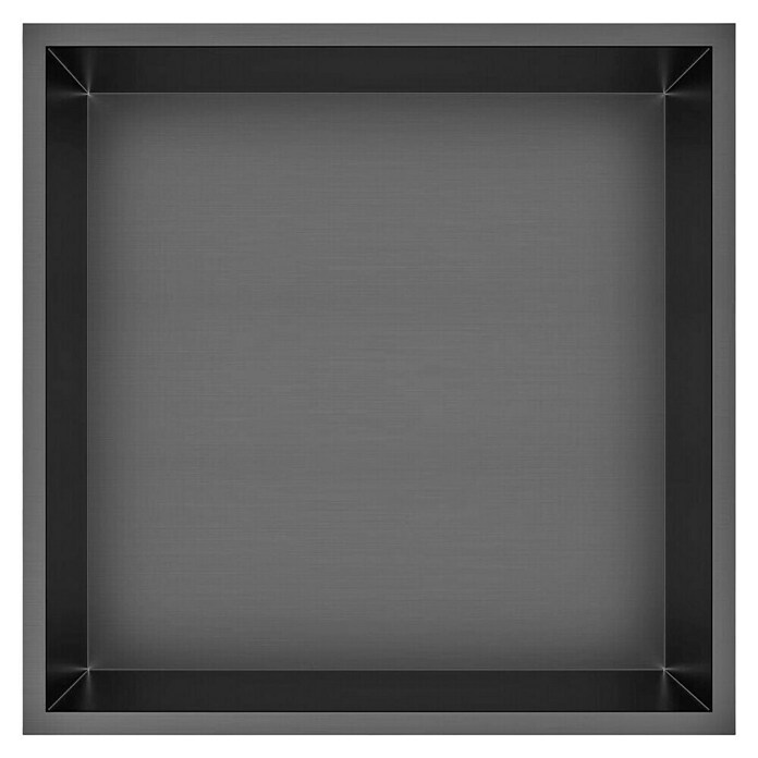 Best Design Inbouwnis Moya “Kaya” (Gunmetal, l x b x h: 7 x 30,5 x 30,5 cm) | BAUHAUS