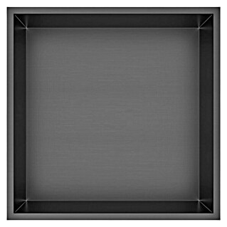 Best Design Inbouwnis Moya “Kaya” (Gunmetal, l x b x h: 7 x 30,5 x 30,5 cm)