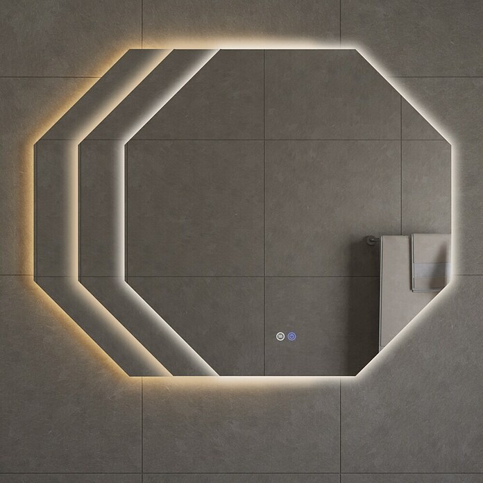 Best Design Led-lichtspiegel Honey (100 x 100 cm) | BAUHAUS
