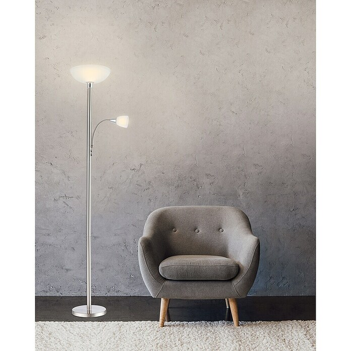 Globo Podna LED svjetiljka Blade  (8,8 W, Topla bijela, Ø x V: 30 x 178 cm) | BAUHAUS