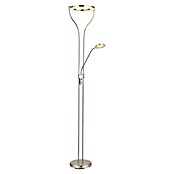 Globo Podna LED svjetiljka Ebro  (20 W, Srebrna, Topla bijela, D x Š x V: 35 x 30 x 194 cm) | BAUHAUS