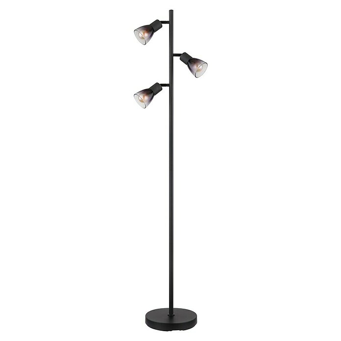 Globo Stehleuchte Satella (25 W, Schwarz, E14, L x B x H: 300 x 220 x 1 610 mm) | BAUHAUS