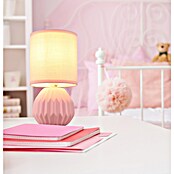 Globo Tischleuchte Sylas (40 W, Pink, E14, Ø x H: 120 x 230 mm) | BAUHAUS