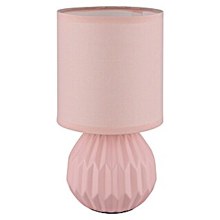 Globo Tischleuchte Sylas (40 W, Pink, E14, Ø x H: 120 x 230 mm)