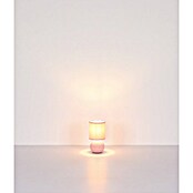Globo Tischleuchte Sylas (40 W, Pink, E14, Ø x H: 120 x 230 mm) | BAUHAUS