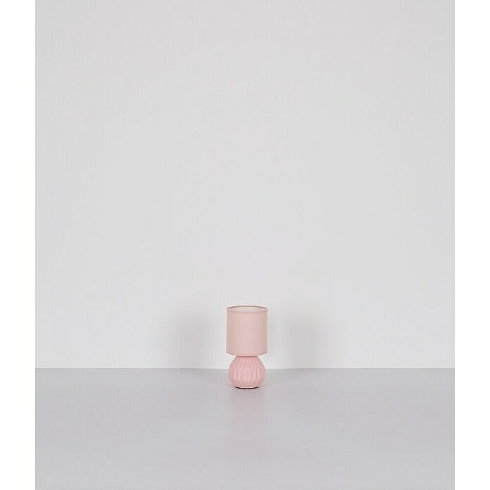 Globo Tischleuchte Sylas (40 W, Pink, E14, Ø x H: 120 x 230 mm) | BAUHAUS