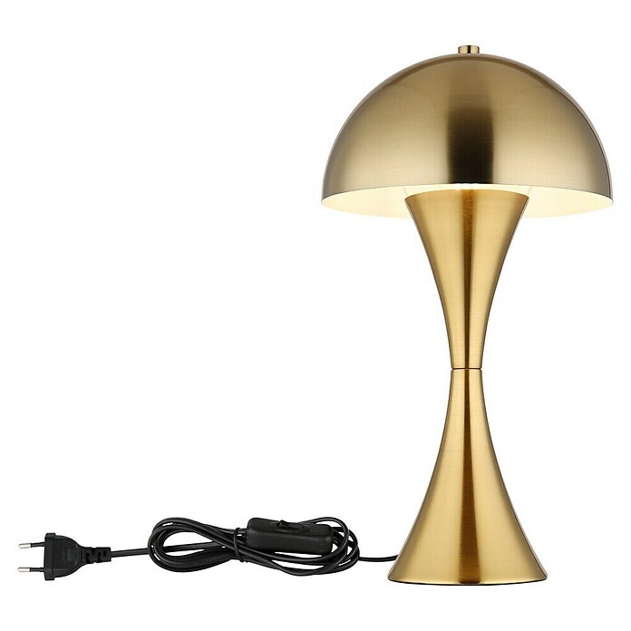 Globo Tischleuchte Dima (40 W, Messingfarben, E27, Ø x H: 200 x 361 mm) | BAUHAUS