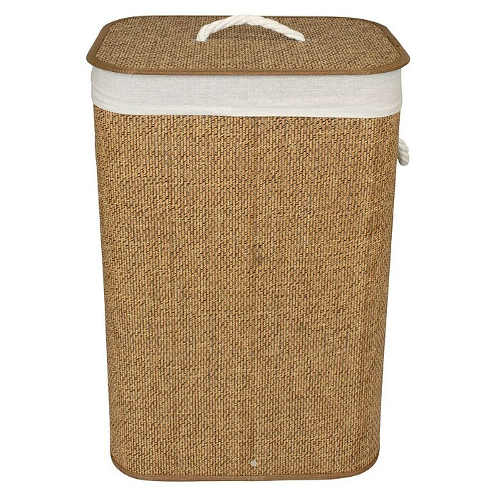 Wäschekorb Bamboo (B x H: 28 x 58 cm, Braun) | BAUHAUS