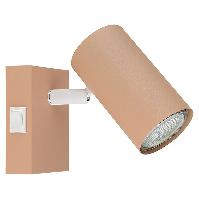Globo Wandstrahler Robby (25 W, Pfirsichfarben, Weiß, GU10) | BAUHAUS