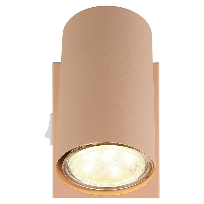 Globo Wandstrahler Robby (25 W, Pfirsichfarben, Weiß, GU10) | BAUHAUS