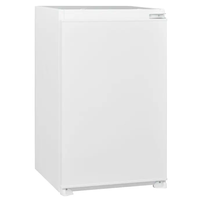 Respekta Vollraumkühlschrank Karlsson - Nutzinhalt Gesamt: 126 l, 54,5 x 54 x 87,5 cm, Weiß - Ein kompakter, weißer Unterbaukühlschrank. Ideal für kleine Küchen oder als Zusatzgerät.