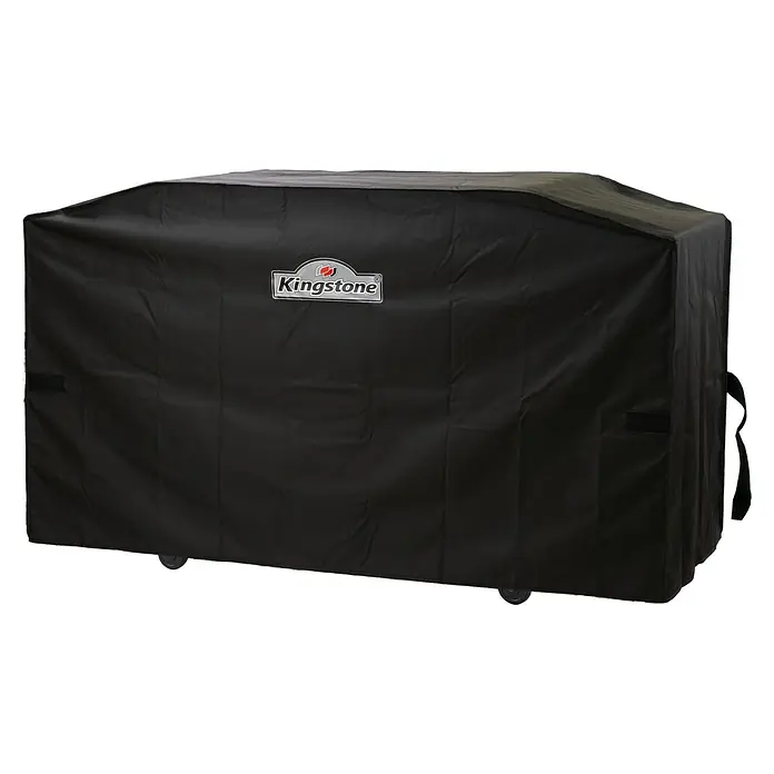 Kingstone Grill-Schutzhülle - Passend für: Kingstone Plancha-Grill Pro 4000, Polyester - Schwarze Kingston Grillabdeckung zum Schutz vor Witterungseinflüssen, mit Kingston-Logo für einen stilvollen Look und zur einfachen Identifizierung.