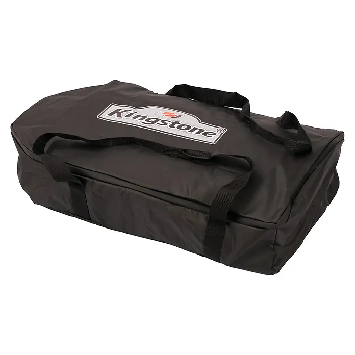 Kingstone Aufbewahrungstasche Pizzanello - Passend für: Kingstone Pizzaofen Pizzanello M, Kunststoff - Schwarze Kingstone Tragetasche mit Griffen für einfachen Transport und Lagerung von Grillzubehör. Ideal für unterwegs!