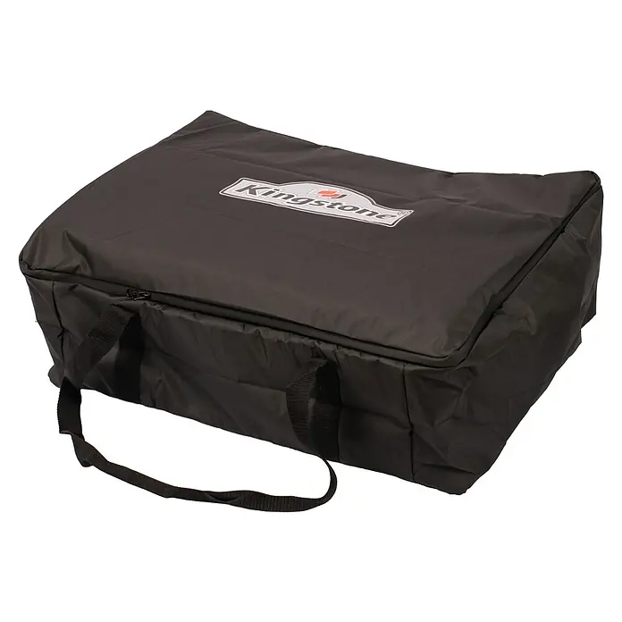 Kingstone Aufbewahrungstasche Pizzanello - Passend für: Kingstone Pizzaofen Pizzanello XL, Kunststoff - Die schwarze Kingstone Tragetasche mit dem Kingstone-Logo ist ideal für den Transport und die Aufbewahrung von Grillgeräten und Zubehör.