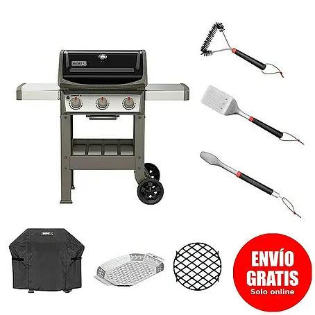 Weber  Barbacoa de gas Spirit II E-310 + 7 accesorios
