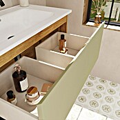Mueble de lavabo Open (L x An x Al: 43 x 70 x 64 cm, Verde, Madera auténtica) | BAUHAUS