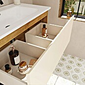 Mueble de lavabo Open (L x An x Al: 43 x 90 x 64 cm, Beige, Madera auténtica) | BAUHAUS