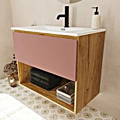 Mueble de lavabo Open (L x An x Al: 43 x 60 x 64 cm, Rosa, Madera auténtica) | BAUHAUS