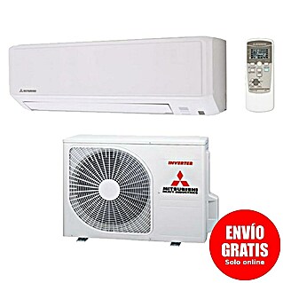 Mitsubishi Aire acondicionado Inverter DXK-12Z6-W1 12 (3.700 W, 3.600 W, 25 m², Blanco)