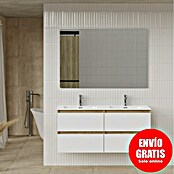 Artysan Conjunto de mueble de baño Funk (Ancho: 120 cm, Nature/Blanco, 3 pzs.) | BAUHAUS