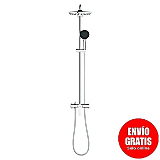 Grohe Vitalio Start Sistema de ducha (Altura: 112 cm, Con monomando, Distancia entre orificios: 101 cm, Número de tipos de chorro: 2 ud., Cromo)
