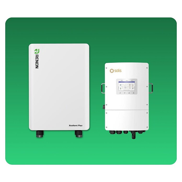 Renon Thuisbatterij set Xcellent Plus 16 kWH (16 kWh, + 8 kW omvormer) | BAUHAUS