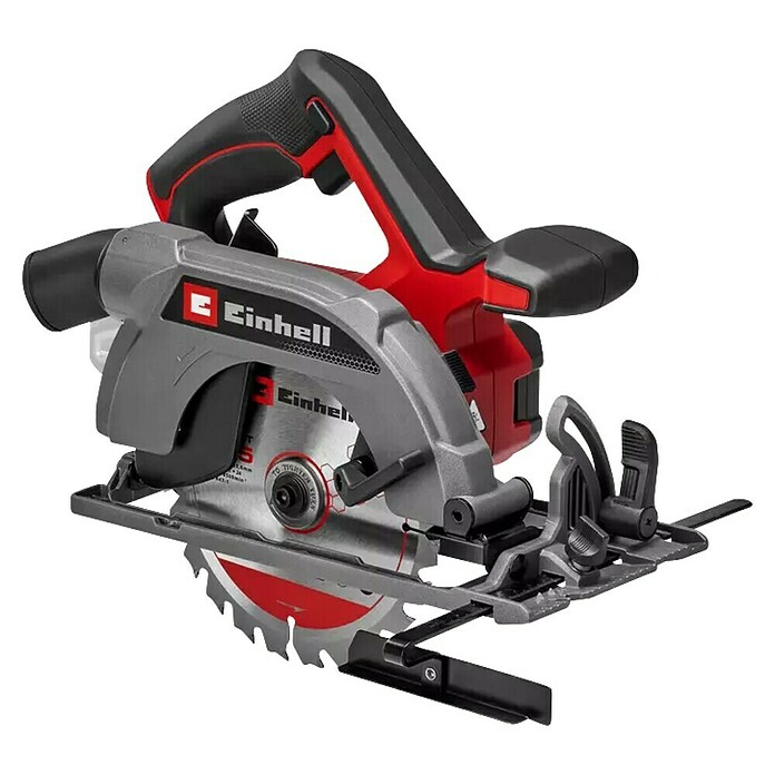 Einhell Power X-Change 18V Sierra circular de batería TE-CS 18/165-2 Li (18 V, Sin batería, Diámetro hoja de sierra: 165 mm, 4.200 r.p.m.) | BAUHAUS