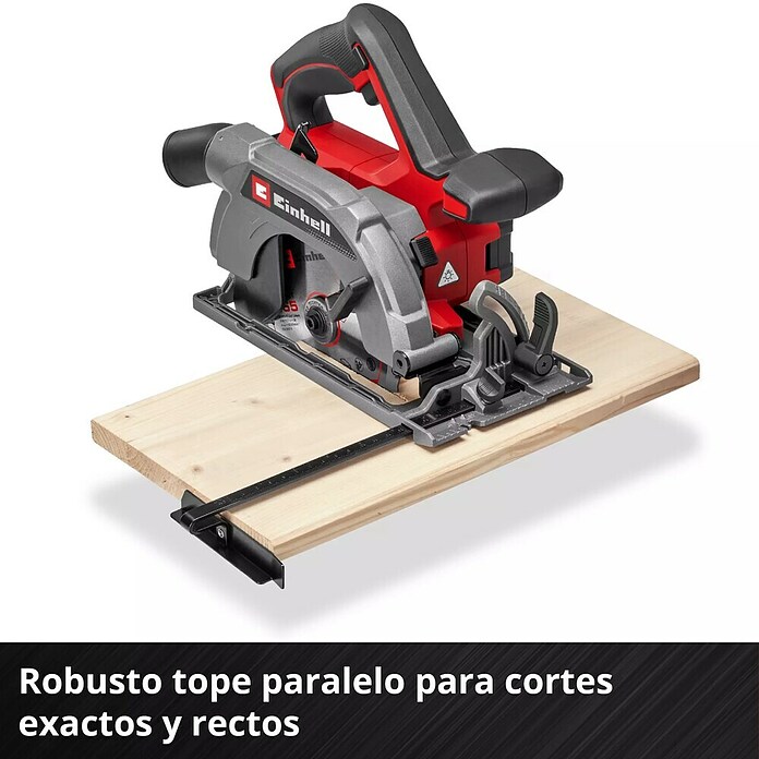 Einhell Power X-Change 18V Sierra circular de batería TE-CS 18/165-2 Li (18 V, Sin batería, Diámetro hoja de sierra: 165 mm, 4.200 r.p.m.) | BAUHAUS