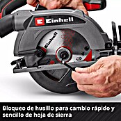 Einhell Power X-Change 18V Sierra circular de batería TE-CS 18/165-2 Li (18 V, Sin batería, Diámetro hoja de sierra: 165 mm, 4.200 r.p.m.) | BAUHAUS