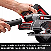 Einhell Power X-Change 18V Sierra circular de batería TE-CS 18/165-2 Li (18 V, Sin batería, Diámetro hoja de sierra: 165 mm, 4.200 r.p.m.) | BAUHAUS
