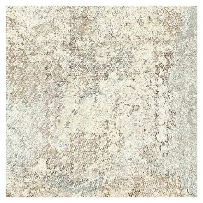 Feinsteinzeugfliese Carpet Natural - 50 x 100 cm, Sand, Matt - Dekorative Keramikfliese mit beigem Vintage-Muster für Wand- und Bodengestaltung. Ideal für stilvolle Innenräume mit Charakter.