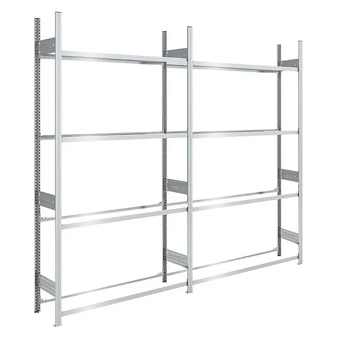 Proregal Reifenregal TIRE PRO - H x B x T: 250 x 260 x 43 cm, Stecken, Verzinkt