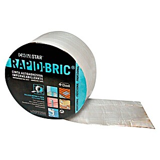 Chova Cinta impermeabilizante Rapid bric (12 m x 10 cm, Aluminio)