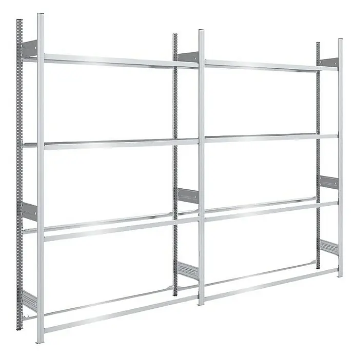Proregal Reifenregal TIRE PRO - H x B x T: 250 x 300 x 43 cm, Stecken, Verzinkt