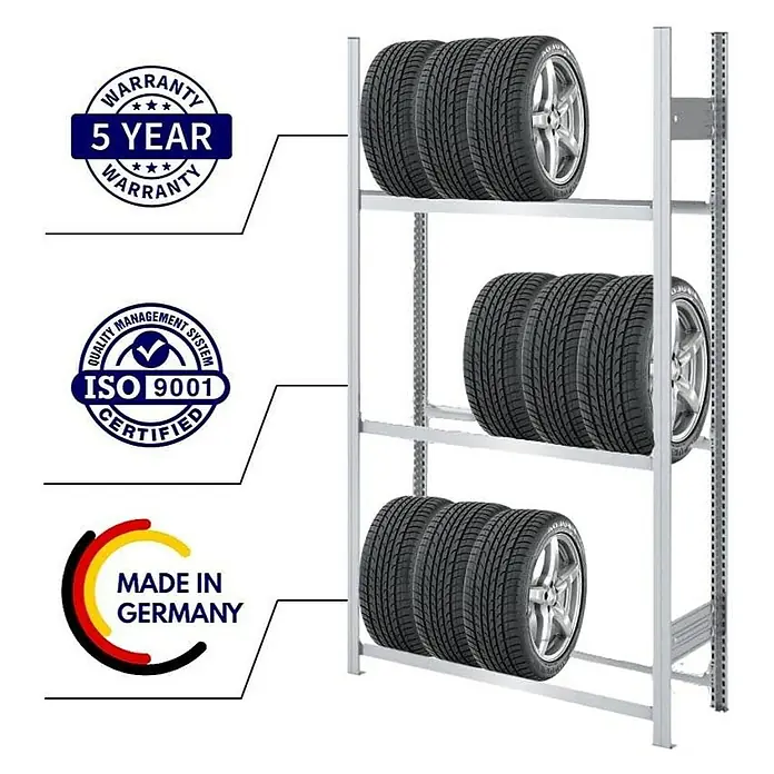 Proregal Reifenregal TIRE PRO - Stecken, Verzinkt
