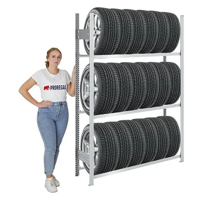 Proregal Reifenregal TIRE PRO - Stecken, Verzinkt