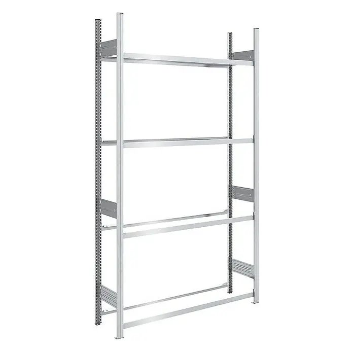 Proregal Reifenregal TIRE PRO - H x B x T: 250 x 390 x 43 cm, Stecken, Verzinkt