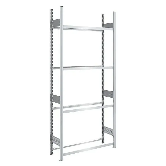 Proregal Reifenregal TIRE PRO - H x B x T: 250 x 100 x 43 cm, Stecken, Verzinkt