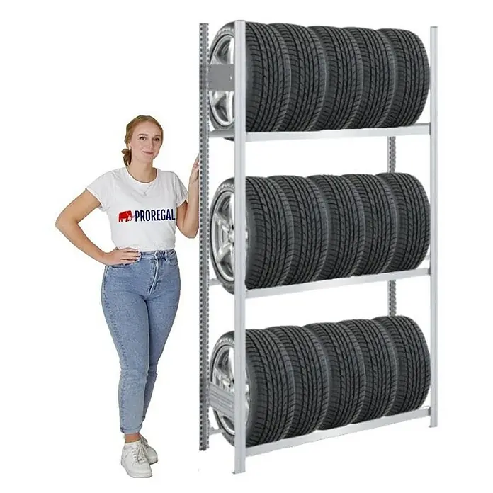 Proregal Reifenregal TIRE PRO - Stecken, Verzinkt