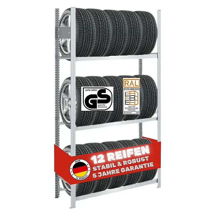 Proregal Reifenregal TIRE PRO - Stecken, Verzinkt
