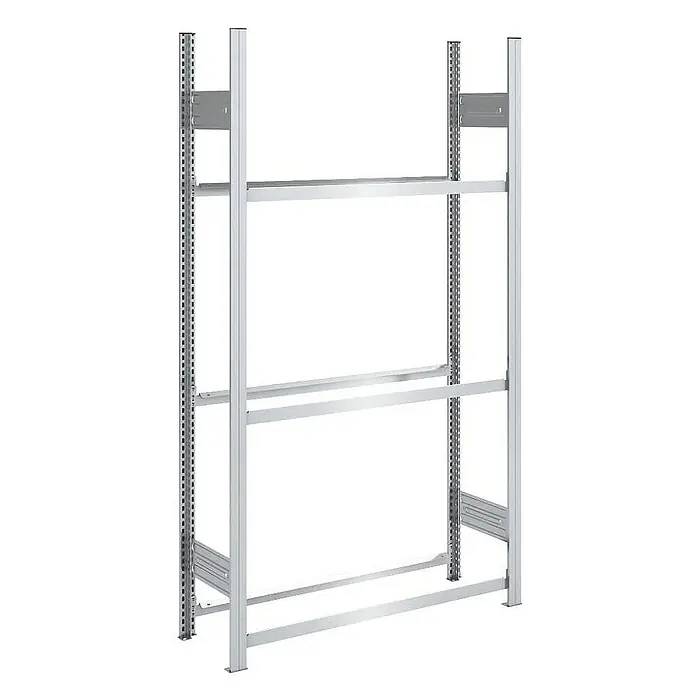 Proregal Reifenregal TIRE PRO - H x B x T: 200 x 300 x 43 cm, Stecken, Verzinkt