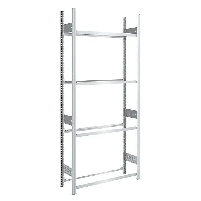 Proregal Reifenregal TIRE PRO - H x B x T: 250 x 200 x 43 cm, Stecken, Verzinkt